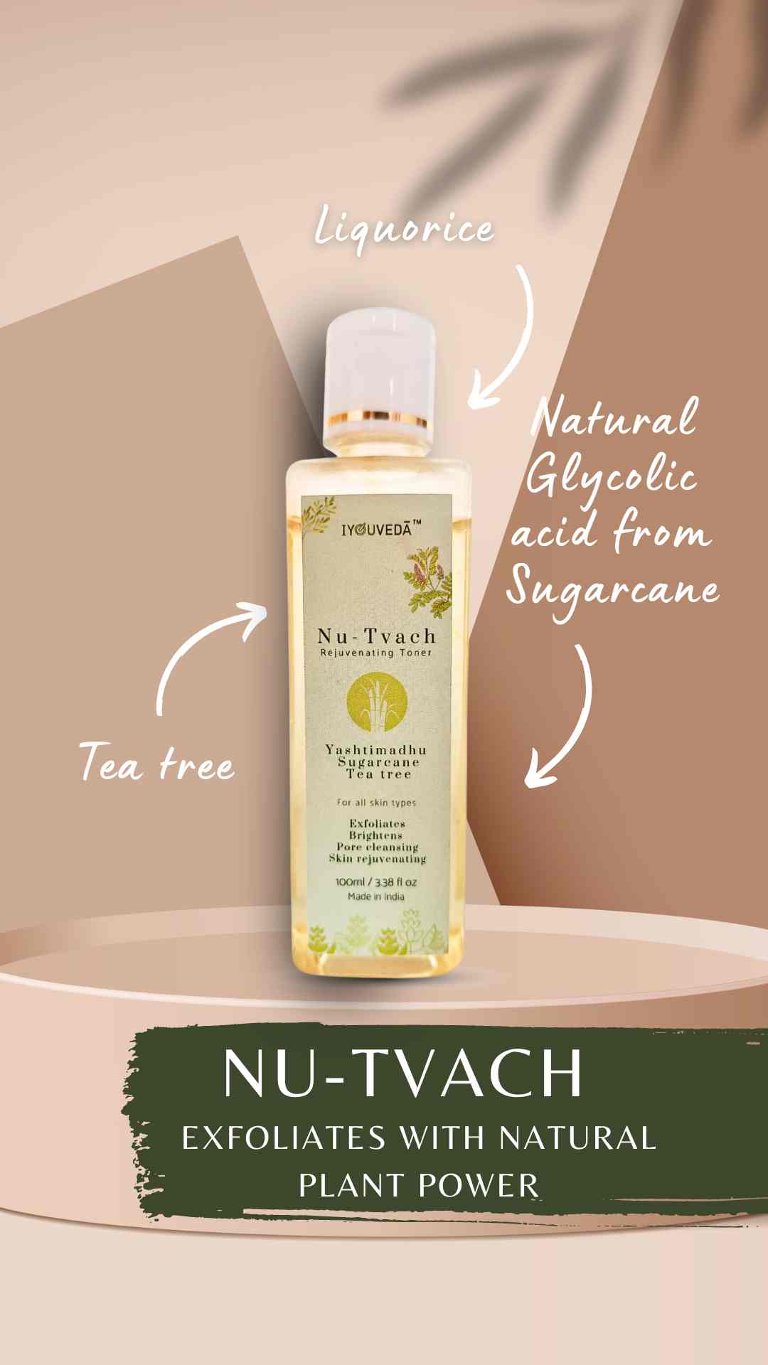 Nu-Tvach skin rejuvenating toner - Image 2